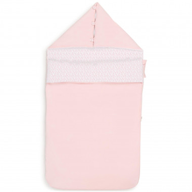 Buttoned-hood sleeping bag MICHAEL KORS for GIRL