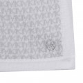 Knitted cotton blanket MICHAEL KORS for GIRL