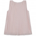 VESTIDO PLISSADO MICHAEL KORS para RAPARIGA
