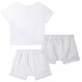 T-shirt and shorts outfit MICHAEL KORS for BOY