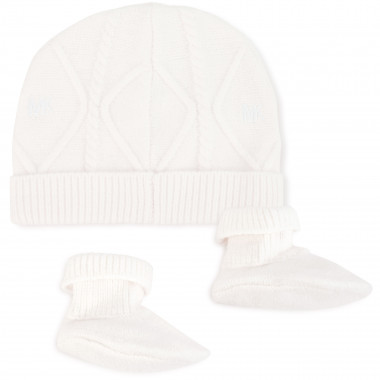 Hat and booties matching set MICHAEL KORS for UNISEX