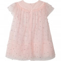 Robe en tulle avec perles CHARABIA pour FILLE