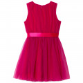 Robe sans manche en tulle CHARABIA pour FILLE