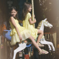 Vestito in tulle e organza CHARABIA Per BAMBINA