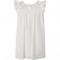 Cotton and silk formal dress CHARABIA for GIRL