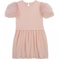Abito maniche in tulle e perle CHARABIA Per BAMBINA