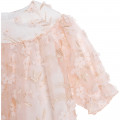 3D-flower lace dress CHARABIA for GIRL
