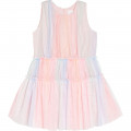 Shaded tulle dress CHARABIA for GIRL