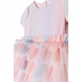 Sparkly shaded tulle dress CHARABIA for GIRL