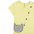Dress with Peter Pan collar CHARABIA for GIRL