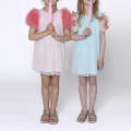 Tulle dress with feathers CHARABIA for GIRL