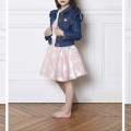 Gonna in organza ricamata CHARABIA Per BAMBINA