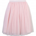 Gonna lunga in tulle a fiori CHARABIA Per BAMBINA