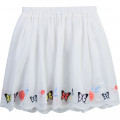 Gonna in voile di cotone CHARABIA Per BAMBINA