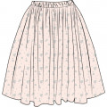 Iridescent tulle skirt CHARABIA for GIRL