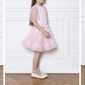 T-shirt manches tulle perlées CHARABIA pour FILLE