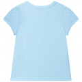 Cotton seashell T-shirt CHARABIA for GIRL