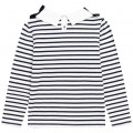 Striped T-shirt CHARABIA for GIRL