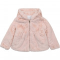 Faux-fur coat CHARABIA for GIRL
