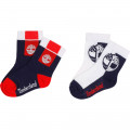 Set di 2 paia di calzini TIMBERLAND Per RAGAZZO