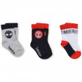 Set aus 3 Paar Socken TIMBERLAND Für JUNGE