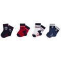 Pack of 4 pairs of socks TIMBERLAND for BOY
