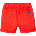 Bermudas de algodón TIMBERLAND para NIÑO