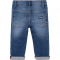 Slim fleece jeans TIMBERLAND for BOY
