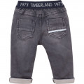 Pantaloni denim felpati TIMBERLAND Per RAGAZZO