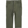 Adjustable chino trousers TIMBERLAND for BOY