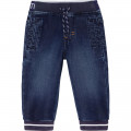 Fleece-effect jeans TIMBERLAND for BOY