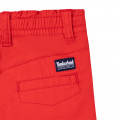 Pantaloncini twill di cotone TIMBERLAND Per RAGAZZO