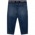Jeans met elastische taille TIMBERLAND Voor