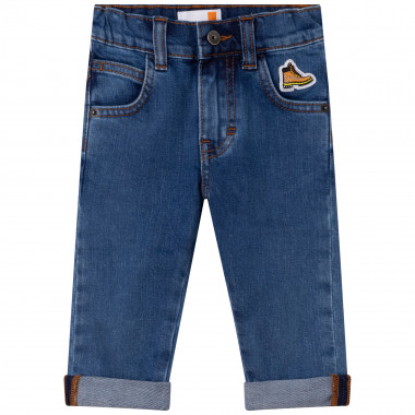 Jeans regolabili in cotone TIMBERLAND Per RAGAZZO