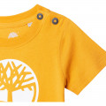 T-SHIRT KORTE MOUWEN TIMBERLAND Voor