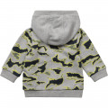 Cardigan de jogging TIMBERLAND pour GARCON