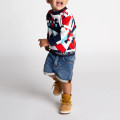 Printed fleece sweatshirt TIMBERLAND for BOY