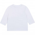 Round neck cotton t-shirt TIMBERLAND for BOY