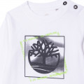 T-Shirt aus Bio-Baumwoll-Jersey TIMBERLAND Für JUNGE