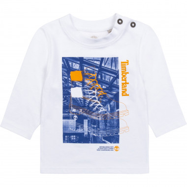 T-shirt in jersey di cotone bio TIMBERLAND Per RAGAZZO