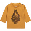 Printed organic cotton t-shirt TIMBERLAND for BOY