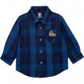 Checked twill shirt TIMBERLAND for BOY