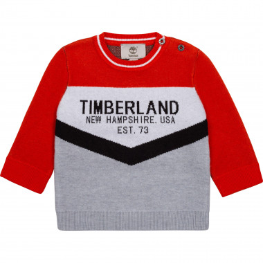 Pull en tricot avec logo TIMBERLAND pour GARCON