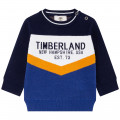 Pullover in maglia con logo TIMBERLAND Per RAGAZZO