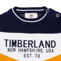 Gebreide trui met logo TIMBERLAND Voor