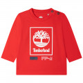 Langarmshirt aus Bio-Baumwolle TIMBERLAND Für JUNGE