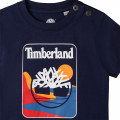Camiseta estampada de punto TIMBERLAND para NIÑO