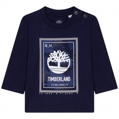 T-Shirt mit Druckknöpfen TIMBERLAND Für JUNGE