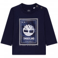 T-shirt met drukknopen TIMBERLAND Voor