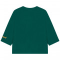 Cotton T-shirt with patch TIMBERLAND for BOY